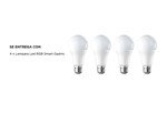 Lampara Led Smart Inteligente RGB X4 9W Wifi