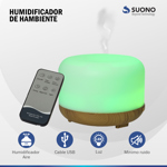 Humidificador Difusor Bamboo Ultrasonico 300ml