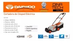 Cortadora De Pasto Electrica Daewoo Dac1600 1600w Con Bolsa
