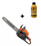 Motosierra Naftera 500mm 52cc Lusqtoff Gs5200 + Aceite 2t 1l