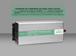 Inversor Onda Pura Digital Corriente Gadnic IV-25 2500w DC-AC