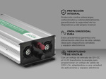 Inversor Onda Pura Digital Corriente Gadnic IV-25 2500w DC-AC