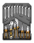 Maletín Portátil Caja Set De Herramientas Lusqtoff 245Pz