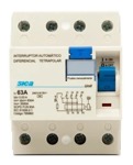 Interruptor diferencial miniatura-para riel din Sica 785863