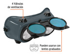 Antiparra Para Soldar Levadiza Truper 14282 4 Valvulas