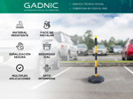 Poste Demarcatorio Gadnic Columna Vial 85cm