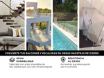 Mini Poste Gadnic Acero Inoxidable Para Balcones Piletas Escaleras