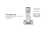 Mini Poste Gadnic Acero Inoxidable Para Balcones Piletas Escaleras