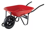 Carretilla Neumatica Chapa 350kg 65lts Pretul 20628 Bastidor