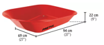 Carretilla Neumatica Chapa 350kg 65lts Pretul 20628 Bastidor
