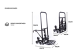 Carro Plegable Con Plataforma 150kg
