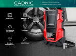 Compresor de aire Inflador Gadnic Portatil 12V/220V