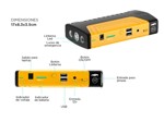 Arrancador Auto Moto Cargador Bateria Portatil Power Bank