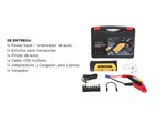 Arrancador Auto Moto Cargador Bateria Portatil Power Bank