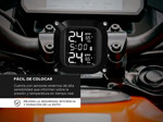 Tpms Sensor de Presión Y Temperatura Gadnic Con Sensores Externos Para Motos