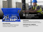Kit Herramientas de Sistema de Refrigeración Gadnic Profesional