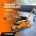 Crique Carrito Gato Hidraulico Lusqtoff Lq-c2 2tn C/ Maletin
