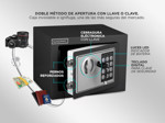 Kit Comercial Gaveta Dinero 5 Billetes G405 + Caja Fuerte E17