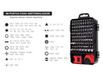 Kit Herramientas Reparación de Celular Gadnic EDER45 138 en 1