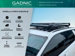 Parrilla Porta Equipaje gadnic pára Camioneta 4x4 con Barra