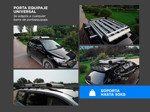 Parrilla Porta Equipaje gadnic pára Camioneta 4x4 con Barra