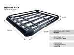 Parrilla Porta Equipaje gadnic pára Camioneta 4x4 con Barra