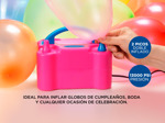 Inflador De Globos Electrico Gadnic 2 Inyectores 600W