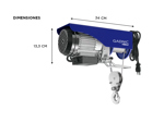 Aparejo Eléctrico Gadnic AP500 Hasta 500kg 1020w Gancho Doble y Simple Reforzado