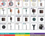 Kit 160 Acces. P/ Herramientas Rotativas Multiusos Dremel