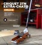 Crique Carrito Bajo Extra Chato Lusqtoff Crl2-8 2 Toneladas