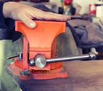 Morsa De Banco Giratoria Con Yunque Lusqtoff 6 Pulg 150 mm