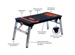 Banco De Trabajo Carro 7 En 1 Lusqtoff Btcl7-8 Convertible