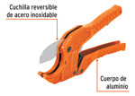 Cortador De Tubo De Plástico, Capacidad Corte 1-5/8 , Truper