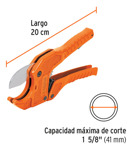 Cortador De Tubo De Plástico, Capacidad Corte 1-5/8 , Truper