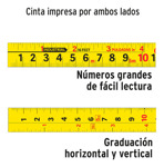 Cinta Métrica Truper Gripper 3 Metros X 13 Mm Contra Impacto