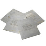 LAMINA PARA MASILLAR N°4 6X10CM X 12 UNIDADES PINAS