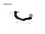 Cubre Manijas Gadnic Protector para Freno y Embrague de Moto