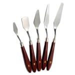 Set de Espatulas Metalicas Gadnic para Pintura Oleo y Acrilico