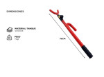 Traba Volante Gadnic Antirrobo Universal Para Auto Camioneta