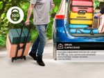 Carro Zorra Plegable Gadnic Con Extensible Capacidad 100 Kg Diablo De Carga