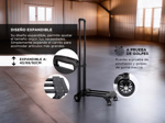 Carro Zorra Plegable Gadnic Con Extensible Capacidad 100 Kg Diablo De Carga
