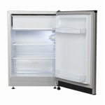 Heladera Bajo Mesada Drean 120 Litros Gris Plata Hdr120f00s