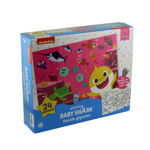 Puzzle Gigante Baby Shark 24 Piezas Dorso Para Colorear