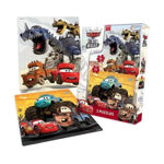 Puzzle Cars X2 On Te Road Dinosaurios 24 Y 36 Piezas