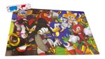 Puzzle 3d Sonic 60 Piezas Con Anteojos Tapimovil