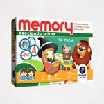 Juego De Mesa Memory Asociando Letras- Didactico-plastigal
