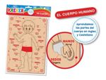Rompecabezas De Goma Eva El Cuerpo Humano Kreker