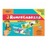 Juego De Mesa 3 Rompecabezas Animales Puzzle Con Sorpresas
