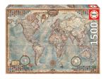 Rompecabezas Educa Borras El Mundo Mapa 1500 Piezas