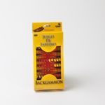 Backgammon Juego De Mesa Estudio Portatil Compacto Bisonte